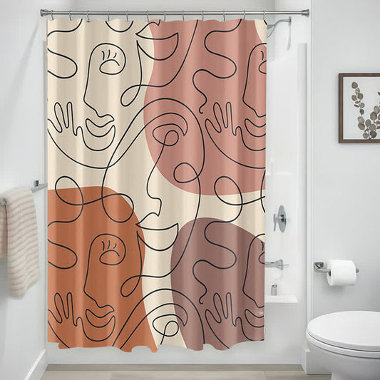 Tenda da doccia impermeabile in stile moderno - 180cm x 200cm - image 1