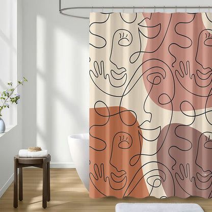 Tenda da doccia impermeabile in stile moderno - image 2