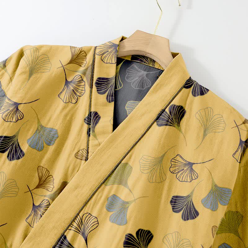 Completo da salotto in kimono di garza di cotone Ginkgo - image 19