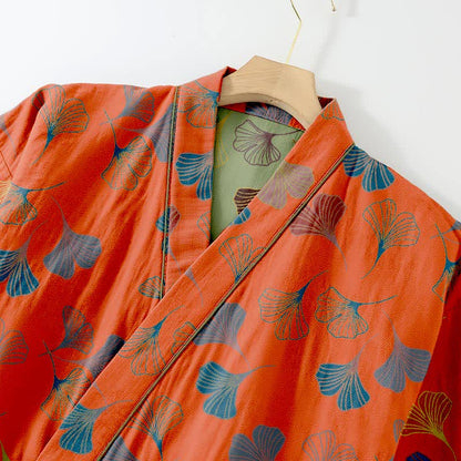 Completo da salotto in kimono di garza di cotone Ginkgo - image 27