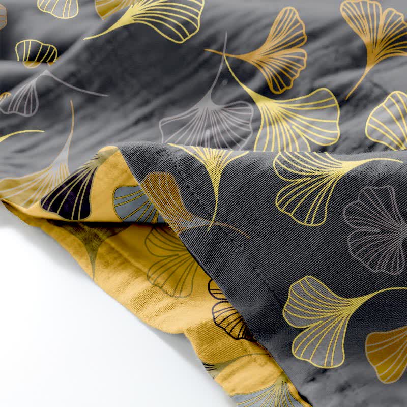 Completo da salotto in kimono di garza di cotone Ginkgo - image 35