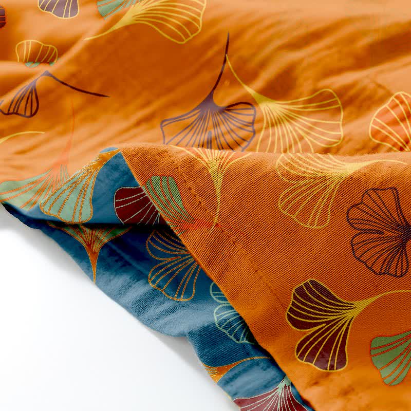 Completo da salotto in kimono di garza di cotone Ginkgo - image 10