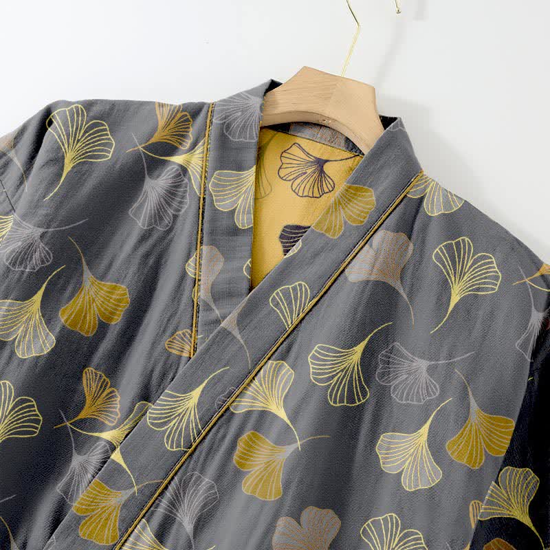 Completo da salotto in kimono di garza di cotone Ginkgo - image 28