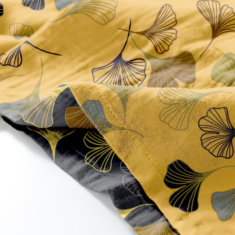 Completo da salotto in kimono di garza di cotone Ginkgo - image 29