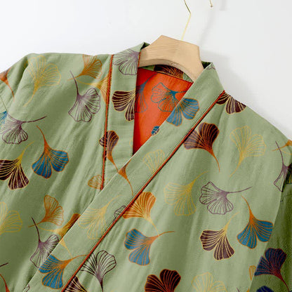 Completo da salotto in kimono di garza di cotone Ginkgo - image 13