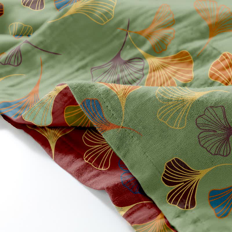 Completo da salotto in kimono di garza di cotone Ginkgo - image 35