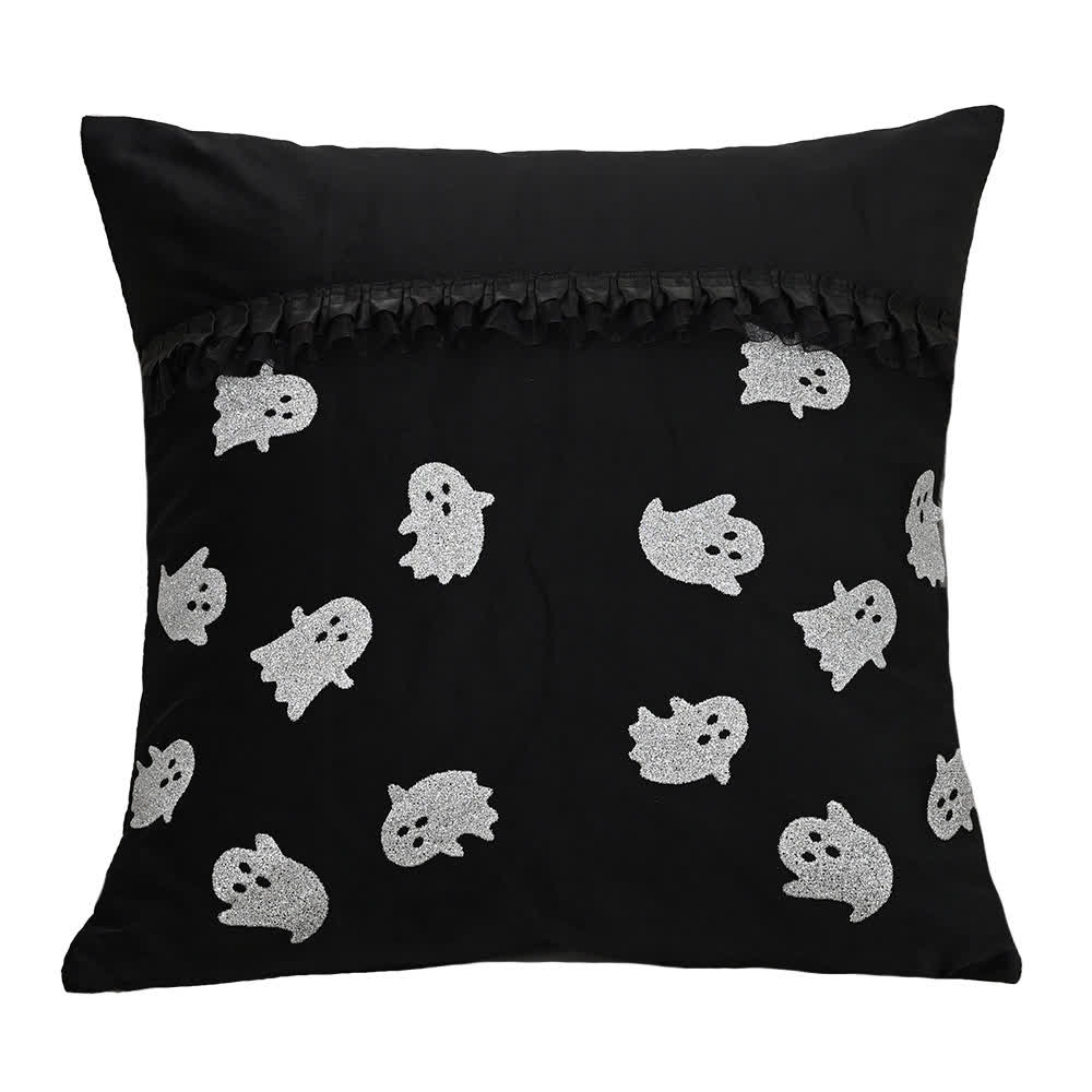 Cuscino decorativo con elemento di Halloween - C - Federa con anima - 45cm x 45cm - image 8