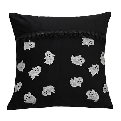 Cuscino decorativo con elemento di Halloween - C - Federa con anima - 45cm x 45cm - image 8