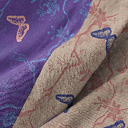 Kimono in garza di cotone a farfalla - image 5