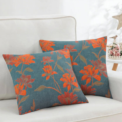 Federe quadrate in jacquard di cotone Lotus (2 pezzi) - 45cm x 45cm - image 1