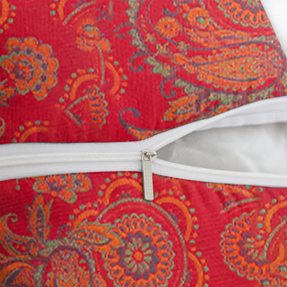 Federe quadrate in jacquard di cotone con stampa Paisley (2 pezzi) - image 4