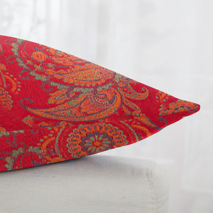 Federe quadrate in jacquard di cotone con stampa Paisley (2 pezzi) - image 3