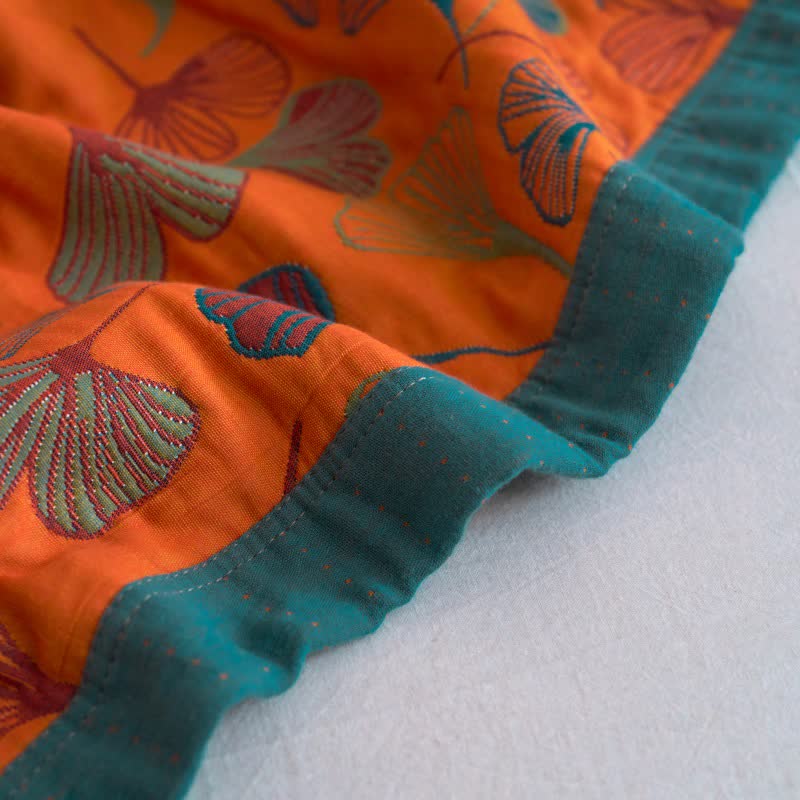 Trapunta in cotone biologico Ginkgo Biloba - image 21