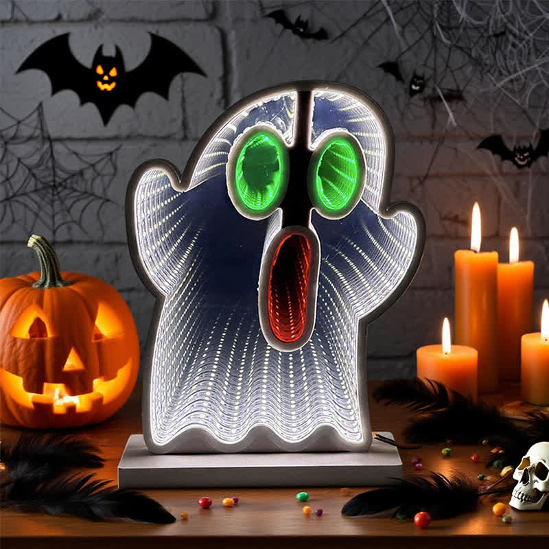 Luci infinite 3D con demone divertente di Halloween - image 3
