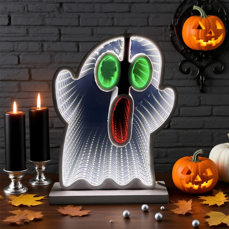 Luci infinite 3D con demone divertente di Halloween - image 2