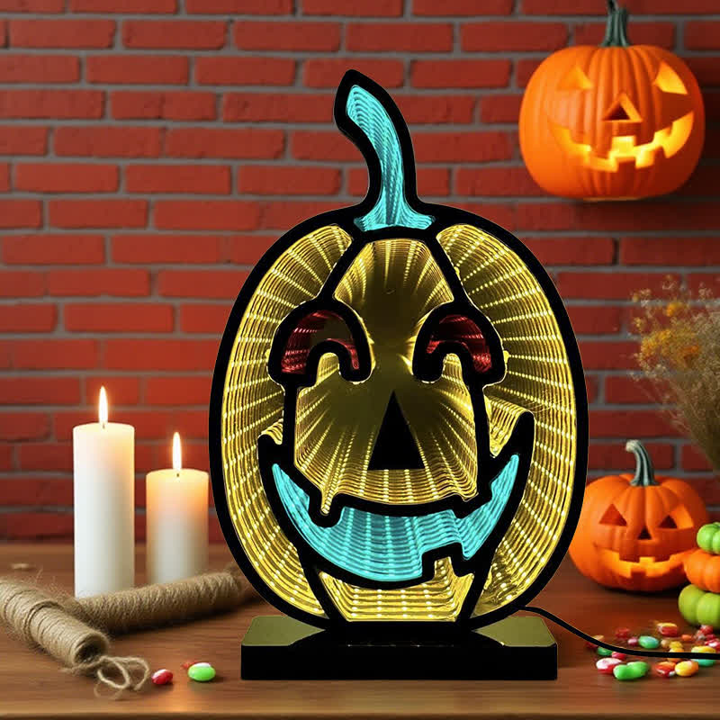 Luci infinite del demone della zucca di Halloween - image 3