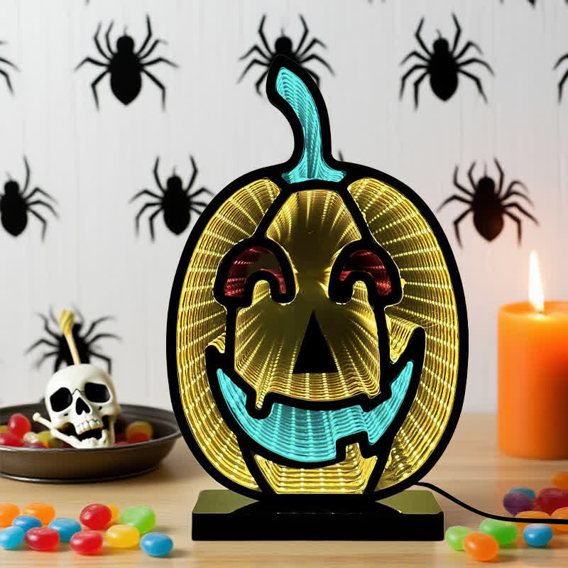 Luci infinite del demone della zucca di Halloween - image 4