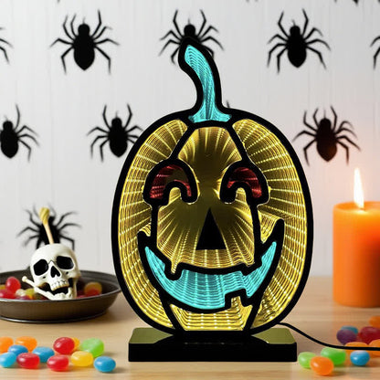 Luci infinite del demone della zucca di Halloween - image 4