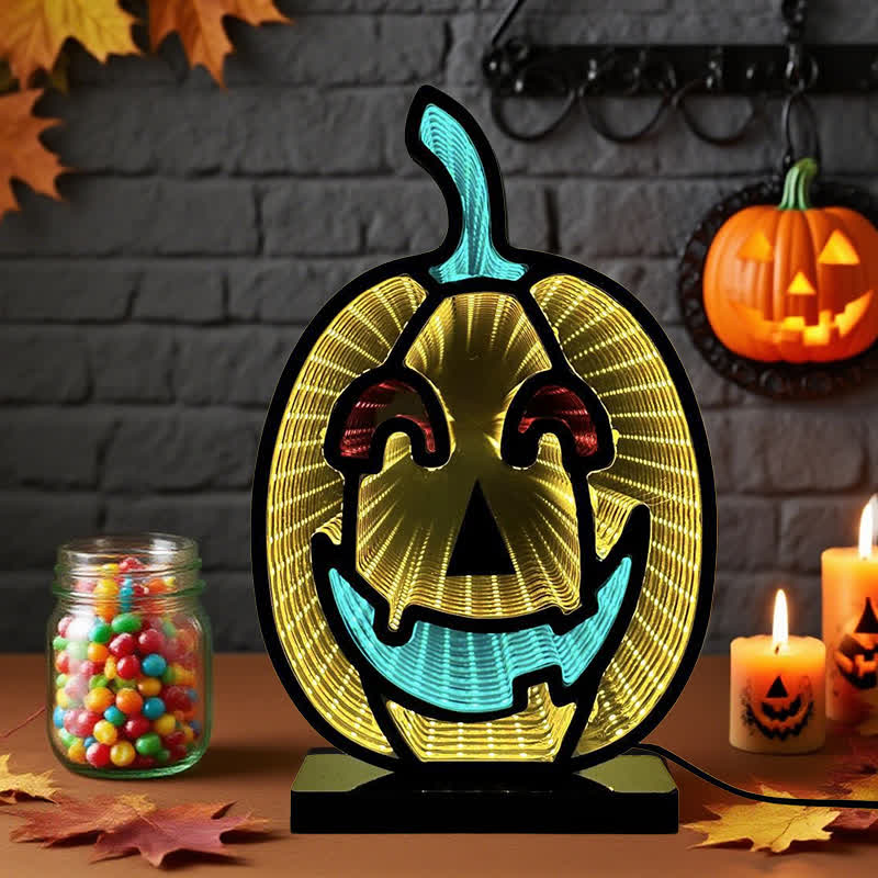 Luci infinite del demone della zucca di Halloween - image 2