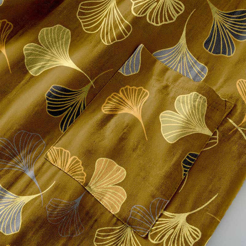 Kimono in garza di cotone Ginkgo Biloba - image 41