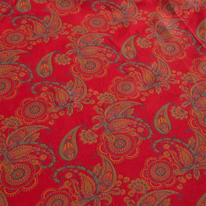 Lenzuolo con angoli in jacquard di cotone con motivo floreale Paisley - image 7