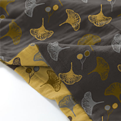 Completo da salotto in kimono di cotone biologico Ginkgo - image 15