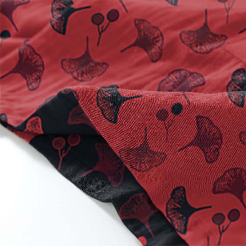 Completo da salotto in kimono di cotone biologico Ginkgo - image 8