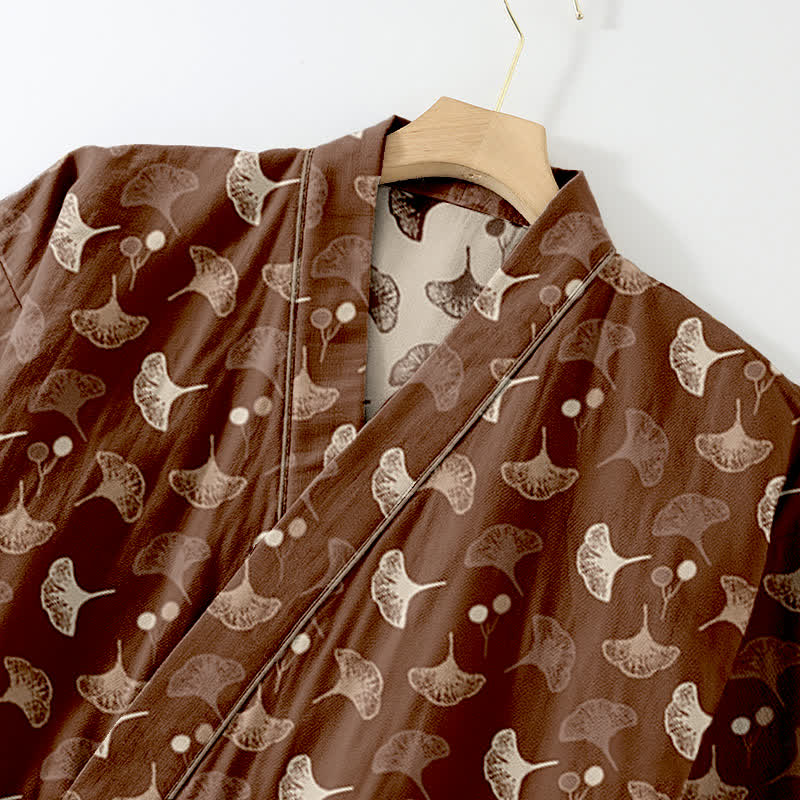 Completo da salotto in kimono di cotone biologico Ginkgo - image 22