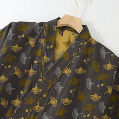 Completo da salotto in kimono di cotone biologico Ginkgo - image 10