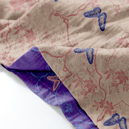 Completo da salotto in kimono di garza di cotone a farfalla - image 6