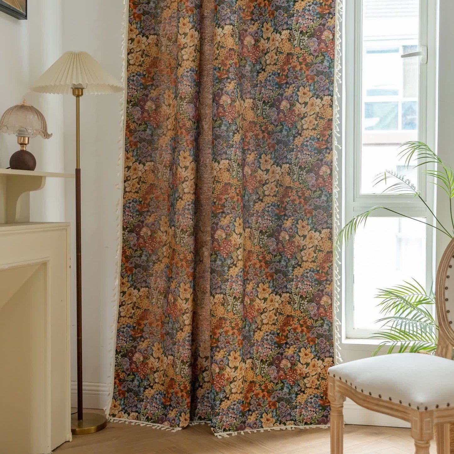 Tenda con nappe di fiori in fiore di lusso - image 3