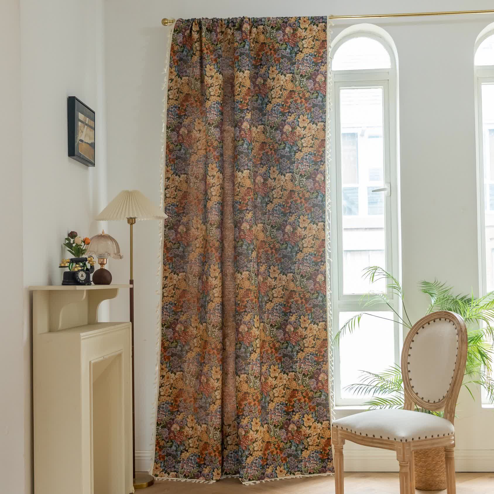 Tenda con nappe di fiori in fiore di lusso - image 2
