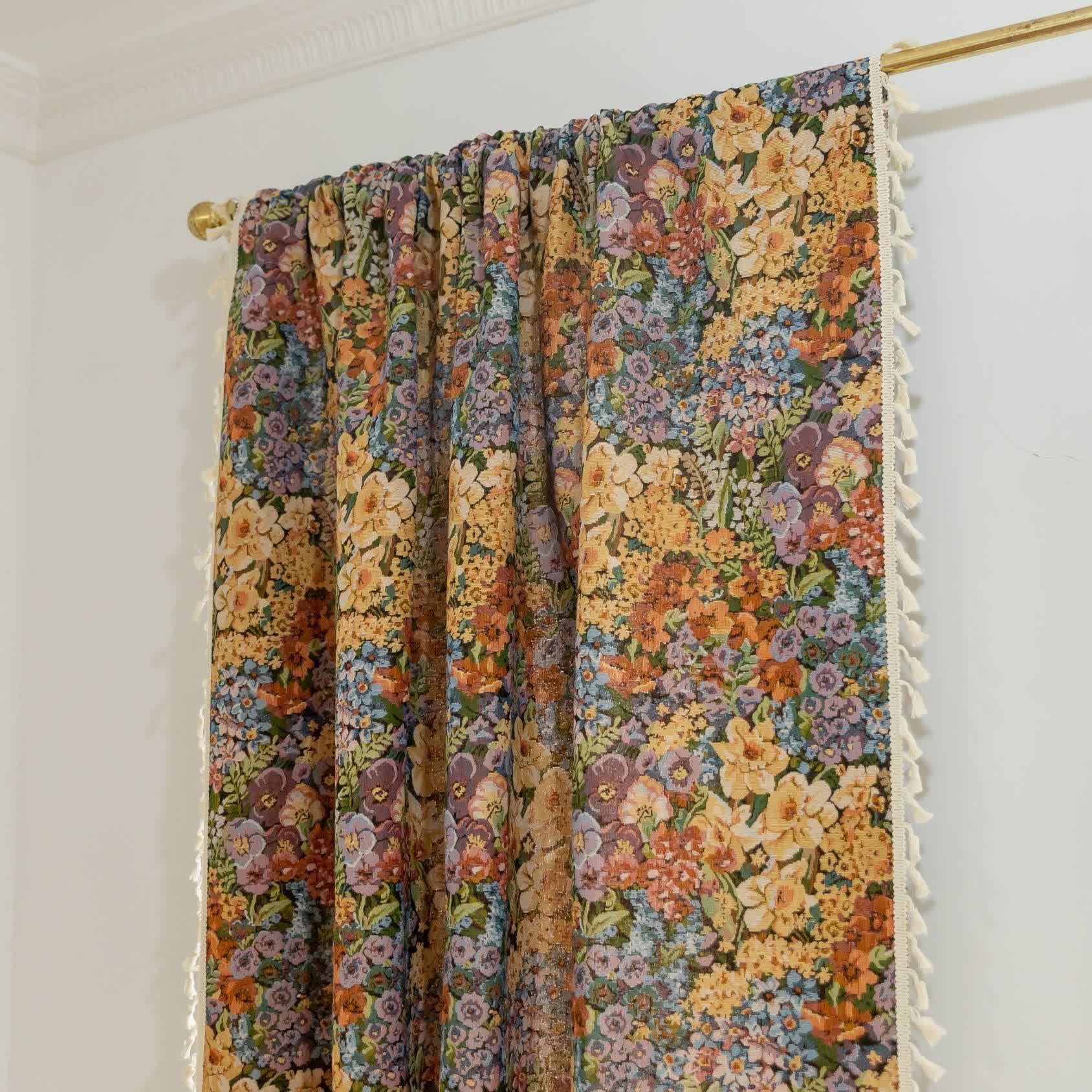 Tenda con nappe di fiori in fiore di lusso - image 6