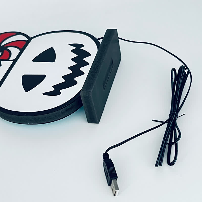 Decorazione di Halloween con luci infinite di zucca 3D - image 9