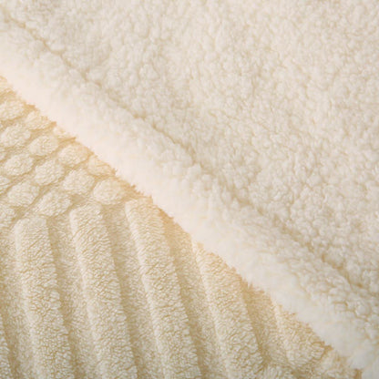 Coperta in pile testurizzato a tinta unita - image 7