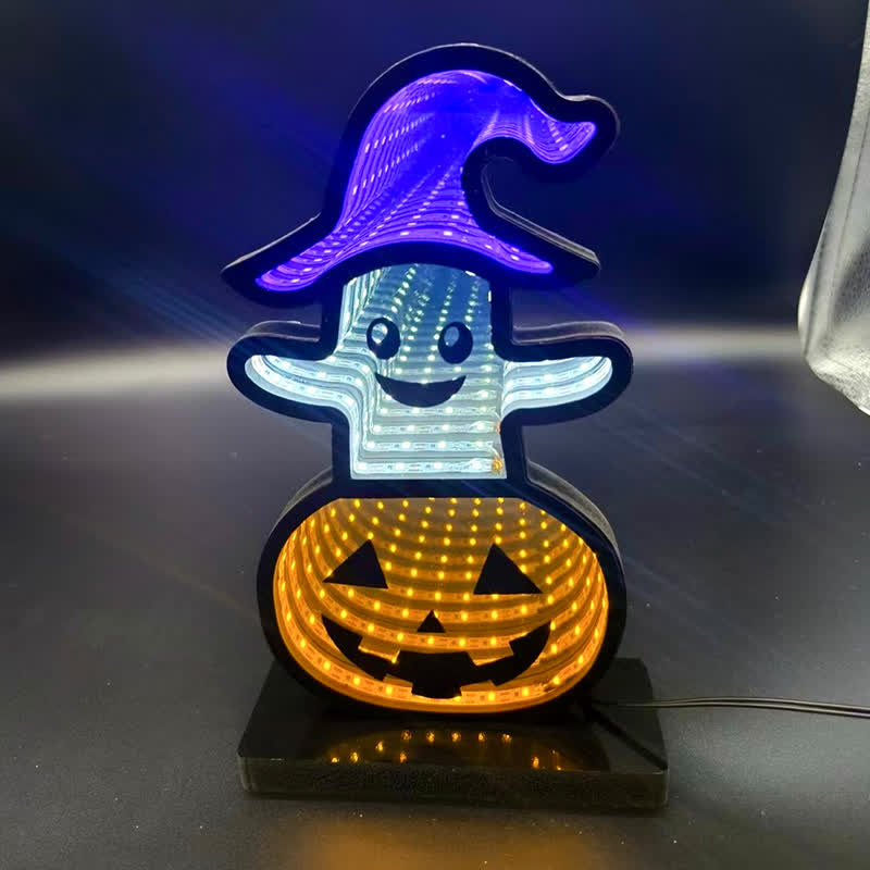 Decorazione per la casa con luci infinite per feste di Halloween - image 5