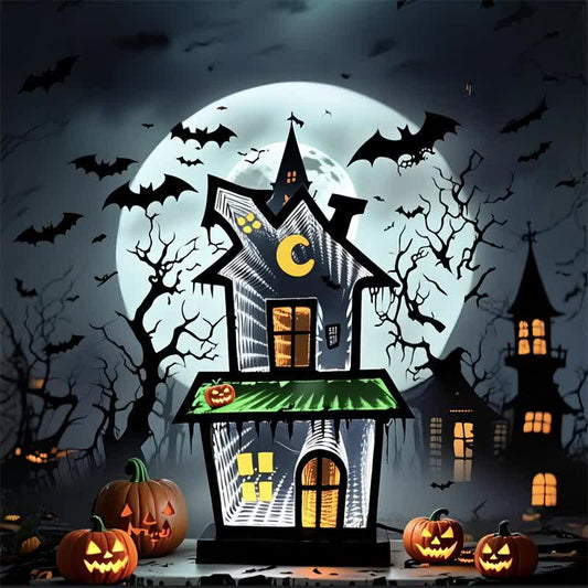 Decorazione di Halloween con luci infinite per la casa 3D - image 1