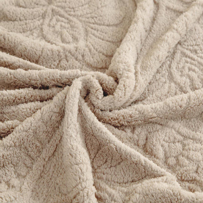 Coperta jacquard floreale vintage - image 10