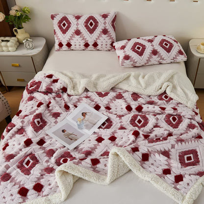 Coperta in jacquard Sherpa in stile bohémien - image 11