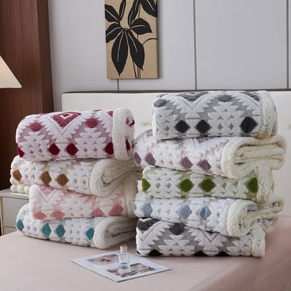 Coperta in jacquard Sherpa in stile bohémien - image 2
