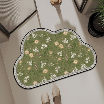 Tappetino da bagno ad asciugatura rapida a forma di nuvola pastorale - UN - 60cm x 90cm - image 1