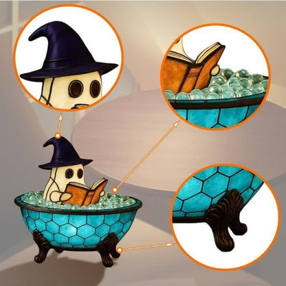 Decorazione luminosa per la lettura dei fantasmi di Halloween - UN - 11 cm x 10 cm x 12.5 cm - image 2