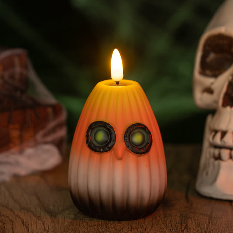 Decorazione luminosa notturna a forma di gufo di Halloween - C - 2 pezzi - 7.2 cm x 7.2 cm x 9.7 cm - image 8