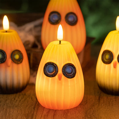 Decorazione luminosa notturna a forma di gufo di Halloween - image 3