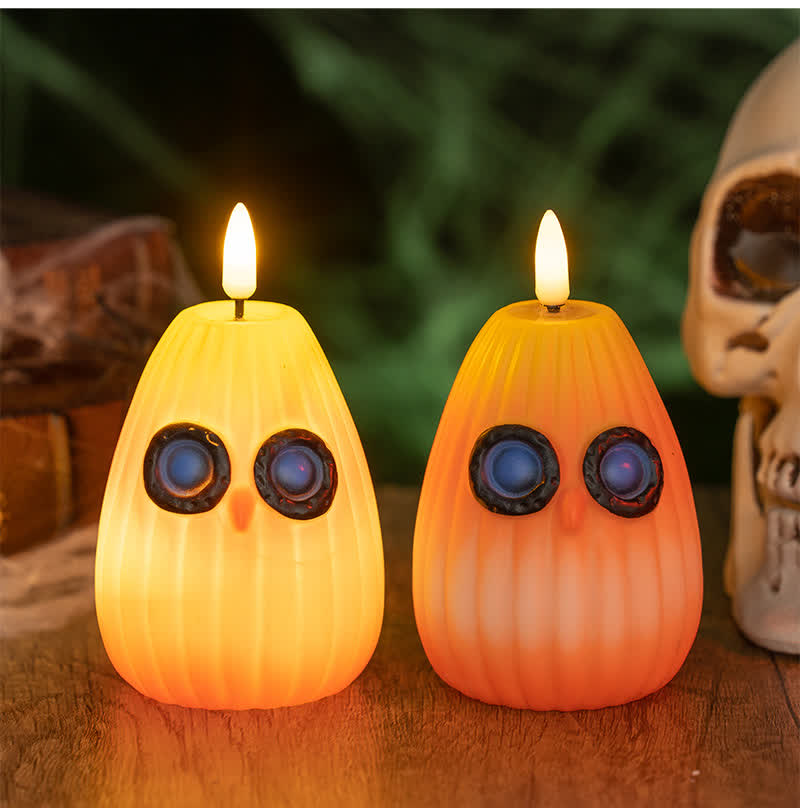 Decorazione luminosa notturna a forma di gufo di Halloween - image 4