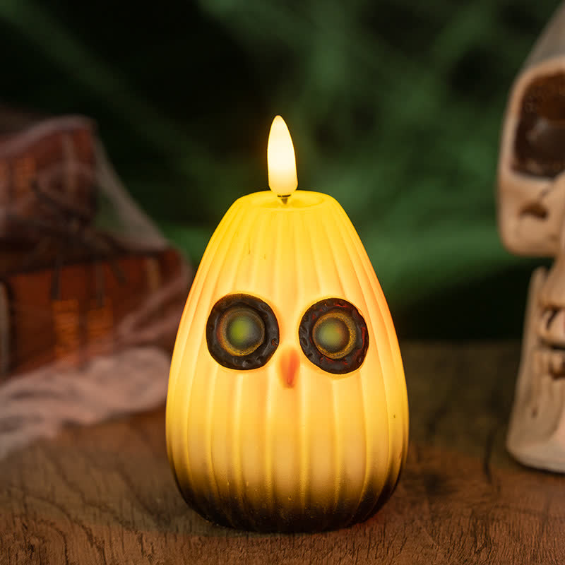 Decorazione luminosa notturna a forma di gufo di Halloween - B - 2 pezzi - 7.2 cm x 7.2 cm x 9.7 cm - image 7