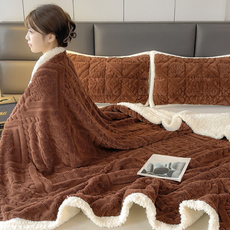 Coperta copripiumino floreale di lusso - image 7