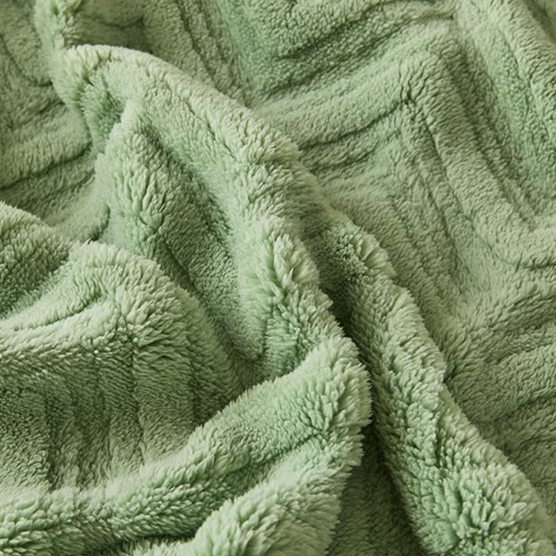 Coperta calda moderna in jacquard a zigzag - image 11