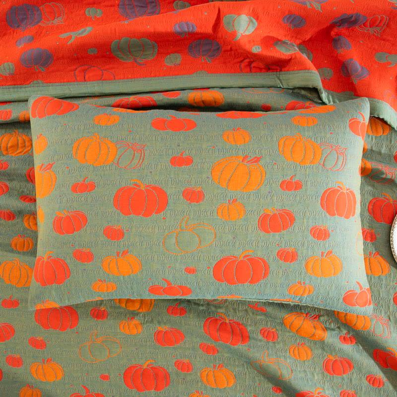Copriletto in cotone biologico Pumpkin - image 6
