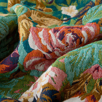 Trapunta con nappe in cotone naturale Wonderland Flower - image 5